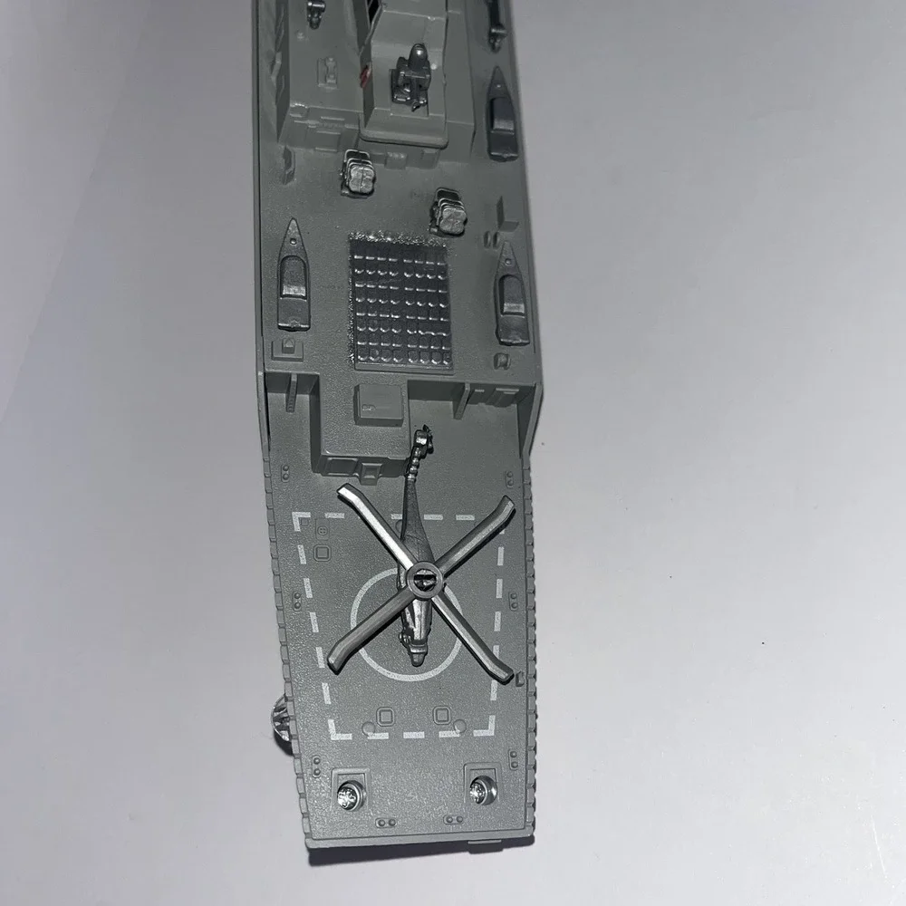 Warship Warship Model Destroyer Ornaments Military Plastic Toy Ship Collectible